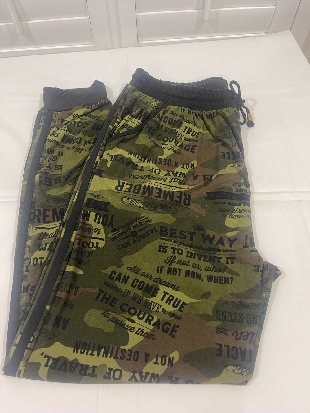 Bae City Men’s Camo Print Jogger or Sleepwear